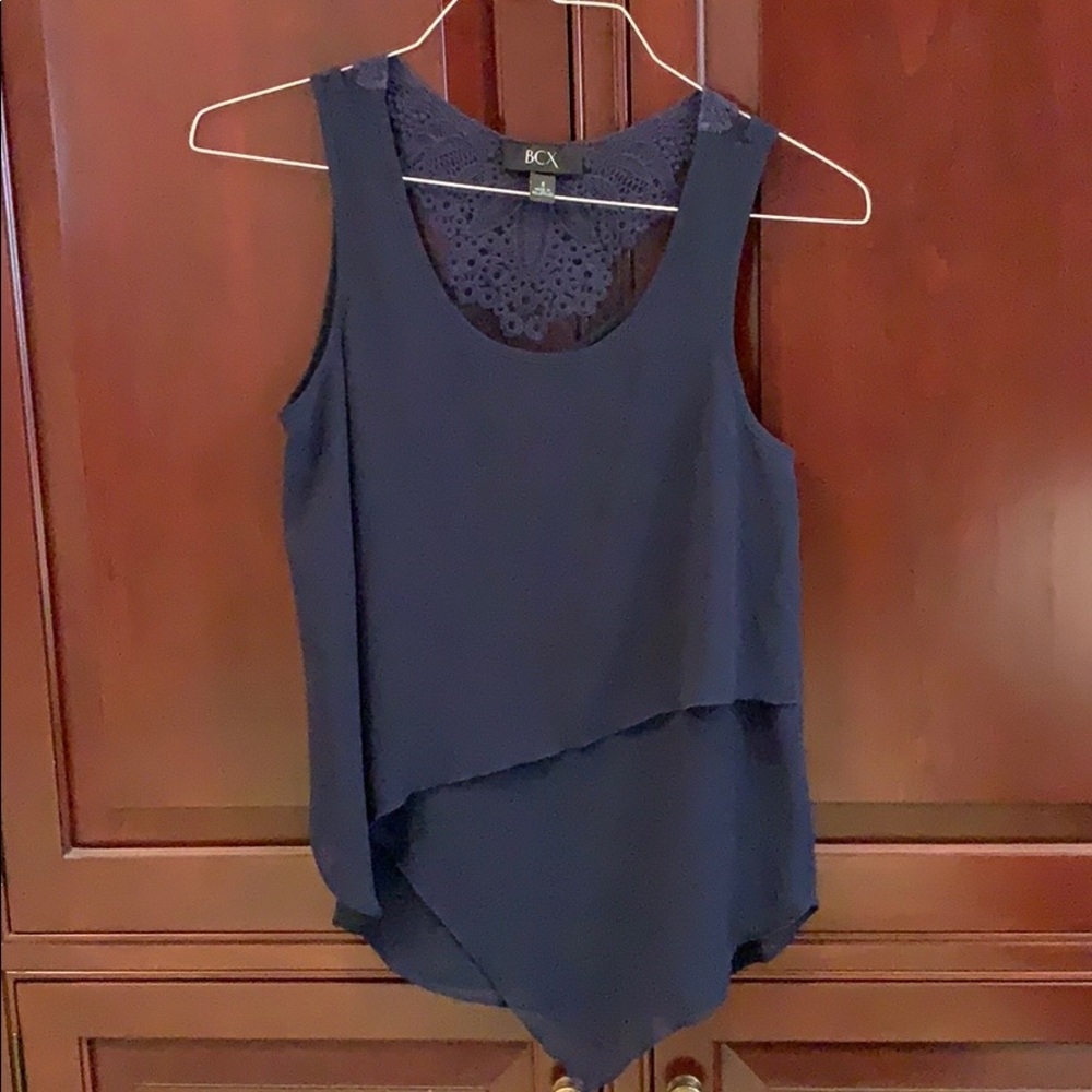 BCX sleeveless blouse